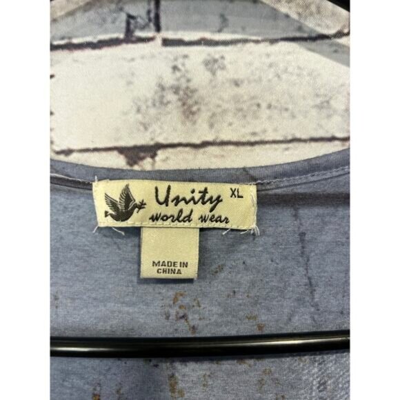 Unity world wear flag lace dress short sleeve women's size XL - Picture 5 of 6